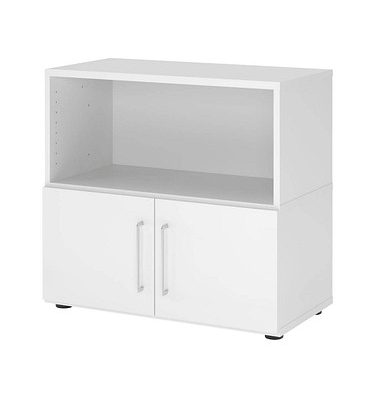Regalschrank FlexWall, VFW28T1KGWWBS weiß 1 Fachboden 80,0 x 40,0 x 74,6 cm
