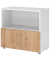 Regalschrank FlexWall, VFW28T1KGWRBS weiß, asteiche 1 Fachboden 80,0 x 40,0 x 74,6 cm