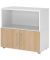 Regalschrank FlexWall, VFW28T1KGWEBS weiß, eiche 1 Fachboden 80,0 x 40,0 x 74,6 cm