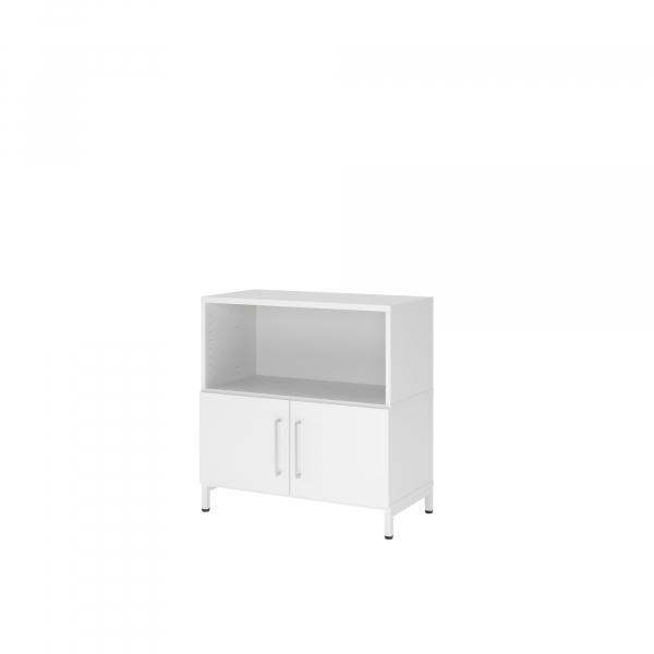 4032062307465 - Regalschrank FlexWall VFW28T1KUWWBS nein 2 OH weiß 80x828x417cm (BxHxT) 4032062307465 Hammerbacher