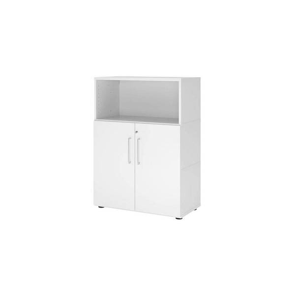 4032062307526 - Regalschrank FlexWall VFW38T2KG W W BS abschließbar 3 OH weiß 80x1098x40cm (BxHxT) 4032062307526 Hammerbacher