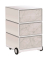 easyOffice Contents Rollcontainer weiß, bunt 4 Auszüge 39,0 x 43,6 x 64,2 cm