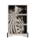 easyOffice Black & White Rollcontainer weiß, schwarz 4 Auszüge 39,0 x 43,6 x 64,2 cm