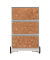 easyOffice Contents Rollcontainer weiß, bunt 4 Auszüge 39,0 x 43,6 x 64,2 cm