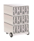 easyOffice Black & White Rollcontainer weiß, schwarz 4 Auszüge 39,0 x 43,6 x 64,2 cm