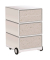 easyOffice Contents Rollcontainer weiß, bunt 4 Auszüge 39,0 x 43,6 x 64,2 cm