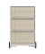 easyOffice Contents Rollcontainer weiß, bunt 4 Auszüge 39,0 x 43,6 x 64,2 cm