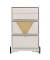 easyOffice Classic Chic Rollcontainer weiß, bunt 4 Auszüge 39,0 x 43,6 x 64,2 cm