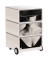 easyOffice Classic Chic Rollcontainer weiß, bunt 4 Auszüge 39,0 x 43,6 x 64,2 cm