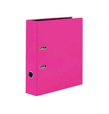 Ordner neon 20065, A4 70mm pink