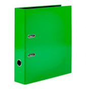 Ordner neon 20066, A4 70mm breit vollfarbig grün