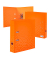 Ordner Color 20124, A4 70mm orange
