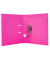 Ordner Color 20126, A4 70mm breit vollfarbig, 2/3 gemustert pink