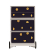 easyOffice Classic Chic Rollcontainer weiß, bunt 4 Auszüge 39,0 x 43,6 x 64,2 cm