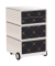 easyOffice Business Rollcontainer weiß, bunt 4 Auszüge 39,0 x 43,6 x 64,2 cm