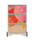 easyOffice Colour Rollcontainer weiß, bunt 4 Auszüge 39,0 x 43,6 x 64,2 cm