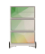 easyOffice Business Rollcontainer weiß, bunt 4 Auszüge 39,0 x 43,6 x 64,2 cm