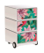 easyOffice Garden Factory Rollcontainer weiß, bunt 4 Auszüge 39,0 x 43,6 x 64,2 cm