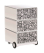 easyOffice Business Rollcontainer weiß, bunt 4 Auszüge 39,0 x 43,6 x 64,2 cm
