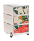 easyOffice Garden Factory Rollcontainer weiß, bunt 4 Auszüge 39,0 x 43,6 x 64,2 cm