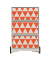easyOffice Colour Rollcontainer weiß, bunt 4 Auszüge 39,0 x 43,6 x 64,2 cm