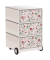 easyOffice Garden Factory Rollcontainer weiß, bunt 4 Auszüge 39,0 x 43,6 x 64,2 cm