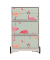 easyOffice Tropical Rollcontainer weiß, bunt 4 Auszüge 39,0 x 43,6 x 64,2 cm
