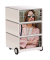 easyOffice Classic Chic Rollcontainer weiß, bunt 4 Auszüge 39,0 x 43,6 x 64,2 cm