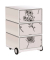 easyOffice Garden Factory Rollcontainer weiß, bunt 4 Auszüge 39,0 x 43,6 x 64,2 cm