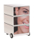 easyOffice Business Rollcontainer weiß, bunt 4 Auszüge 39,0 x 43,6 x 64,2 cm