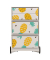 easyOffice Tropical Rollcontainer weiß, bunt 4 Auszüge 39,0 x 43,6 x 64,2 cm