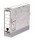 Archivbox System 1080001, A4, grau/wei&szlig;, Recyclingkarton