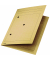 Umlaufmappe 3998-00-11, A4 chamois Recyclingkarton 320g