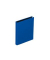 Ringbuch Basic Colours 20606-06, A4 2 Ringe 25mm Ring-&Oslash; Pappe Polypropylen Cellophanierung blau