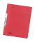 Einhakhefter 80000896, A4 rot ganzer Vorderdeckel, Karton 250g