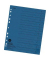 Trennbl&auml;tter 80001605 A4 blau 230g Karton