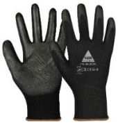 Handschuh PU Black, Größe 10, PEPU, schwarz