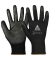 Montagehandschuhe PU Black, PU, schwarz, Größe 9 / L