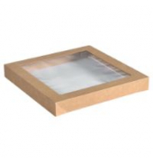 Biopak Catering Deckel - klein - braun -