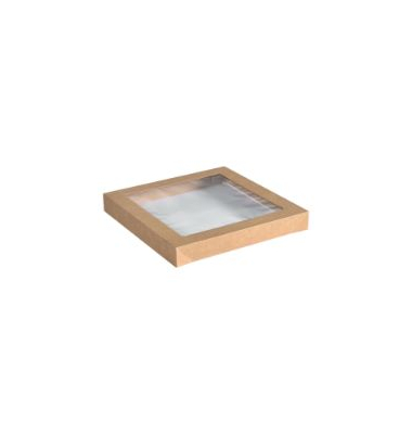 Biopak Catering Deckel - klein - braun -
