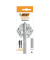 Cristal - Kugelschreiber - nachfüllbar - 0,7mm + 2 x Refill - schwarz