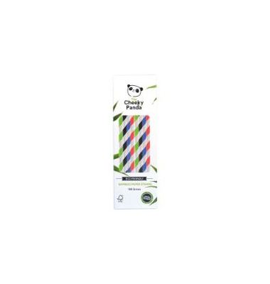 Cheekypanda Strohhalme bunter Mix - Cheekypanda Strohhalme bunter Mix -