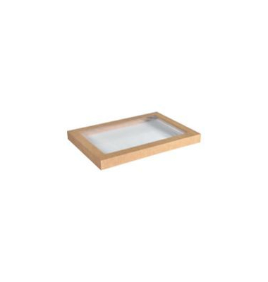 Biopak Catering Deckel - mittel - braun -