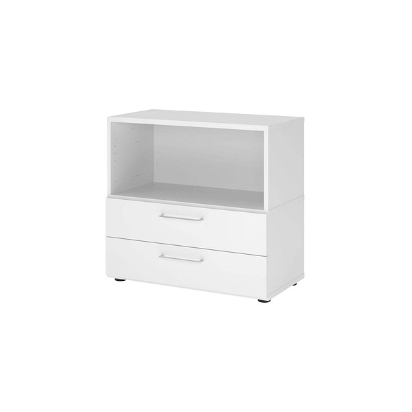 4032062307885 - Regalschrank FlexWall VFW28S2KG W W BS nein 1 Ordnerhöhe weiß 80x746x40cm (BxHxT) 4032062307885 Hammerbacher