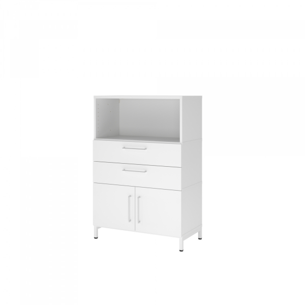 4032062308066 - Regalschrank FlexWall VFW38K1KUWWBS nein 2 OH weiß 80x118x417cm (BxHxT) 4032062308066 Hammerbacher