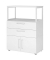 Regalschrank FlexWall, VFW38K1RGWWBS weiß 2 Fachböden 80,0 x 40,0 x 109,8 cm