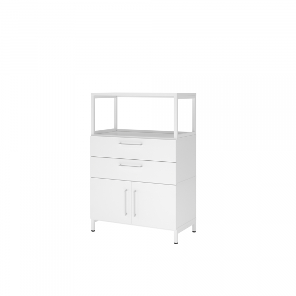 4032062308158 - Regalschrank FlexWall VFW38K1RUWWBS nein 2 OH weiß 80x118x417cm (BxHxT) 4032062308158 Hammerbacher