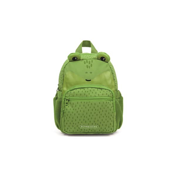 SCHNEIDERS Kinderrucksack 49471-060 Kids Mini, Frosch, mit Reißverschluss 9002638233684 SCHNEIDERS