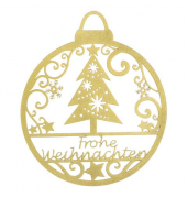 10603 D 8 cm Weihnachtsaufh&auml;nger