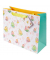 Geschenktasche 46 689, allgemein, Schleifenband mit Karte, Schmetterlinge, 330mm x 270mm